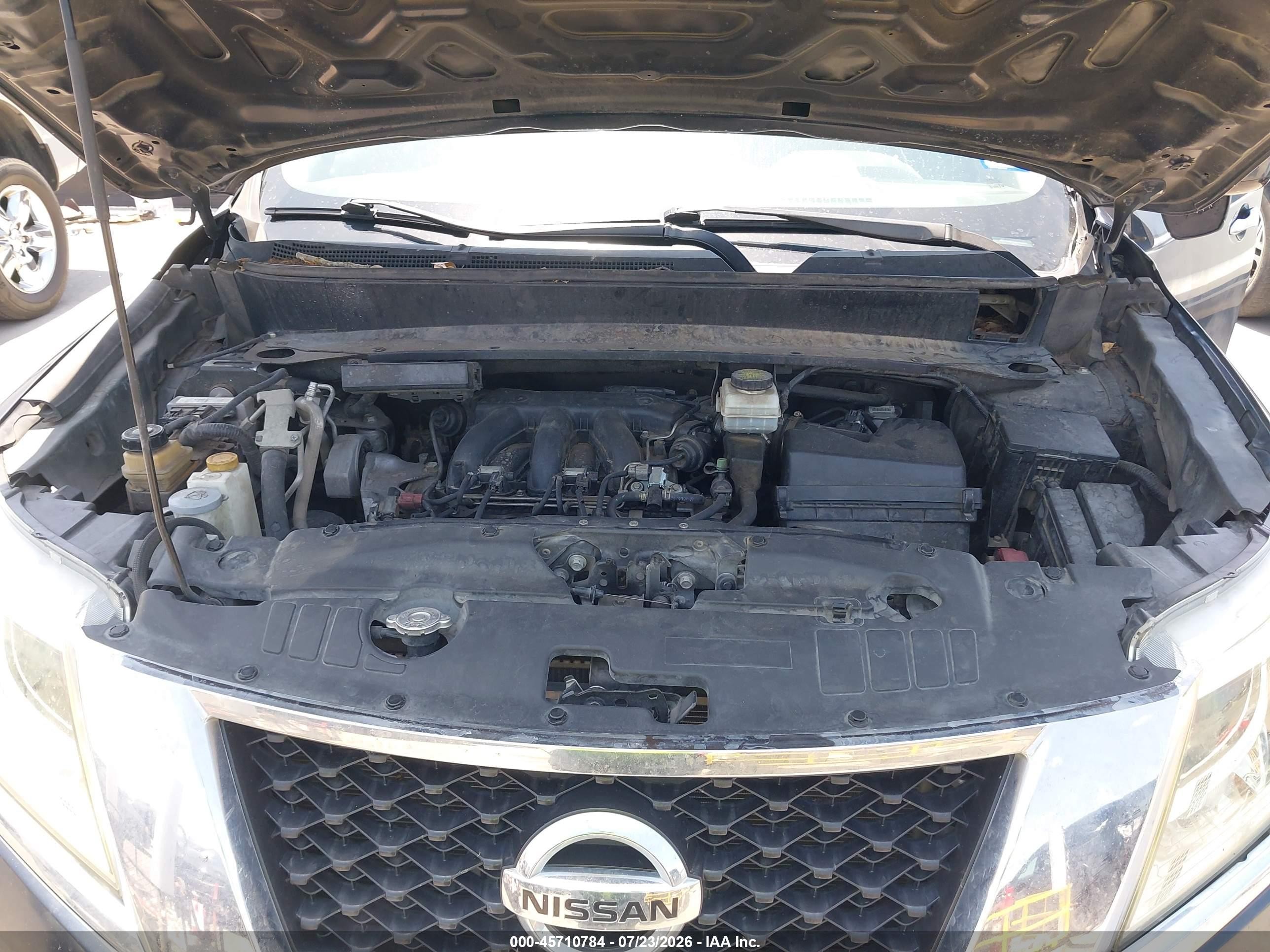 2014 Nissan Pathfinder Sl Blue vin: 5N1AR2MM1EC614298