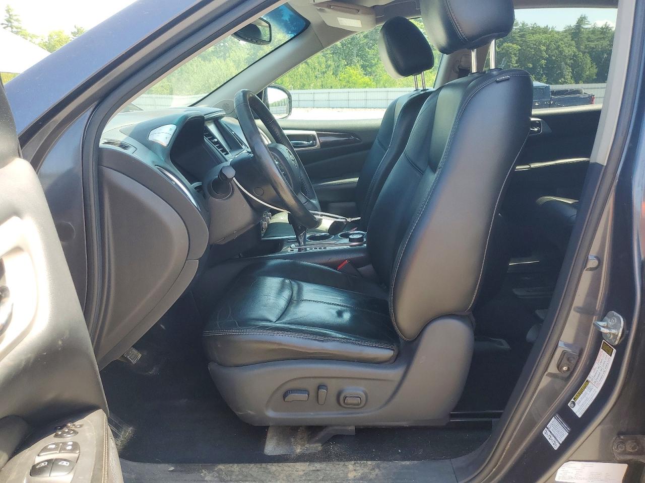 2014 Nissan Pathfinder S Серый vin: 5N1AR2MM1EC619713