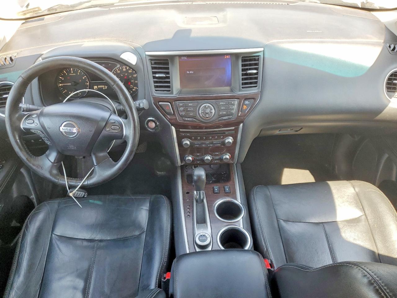 2014 Nissan Pathfinder S Серый vin: 5N1AR2MM1EC619713