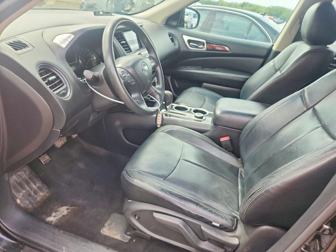 2014 Nissan Pathfinder S Black vin: 5N1AR2MM1EC627410