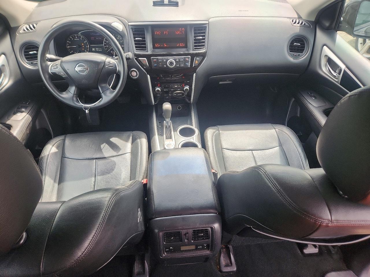 2014 Nissan Pathfinder S Black vin: 5N1AR2MM1EC627410