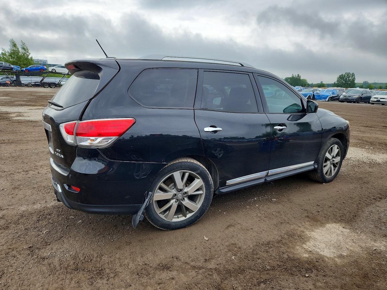 2014 Nissan Pathfinder S Черный vin: 5N1AR2MM1EC666403