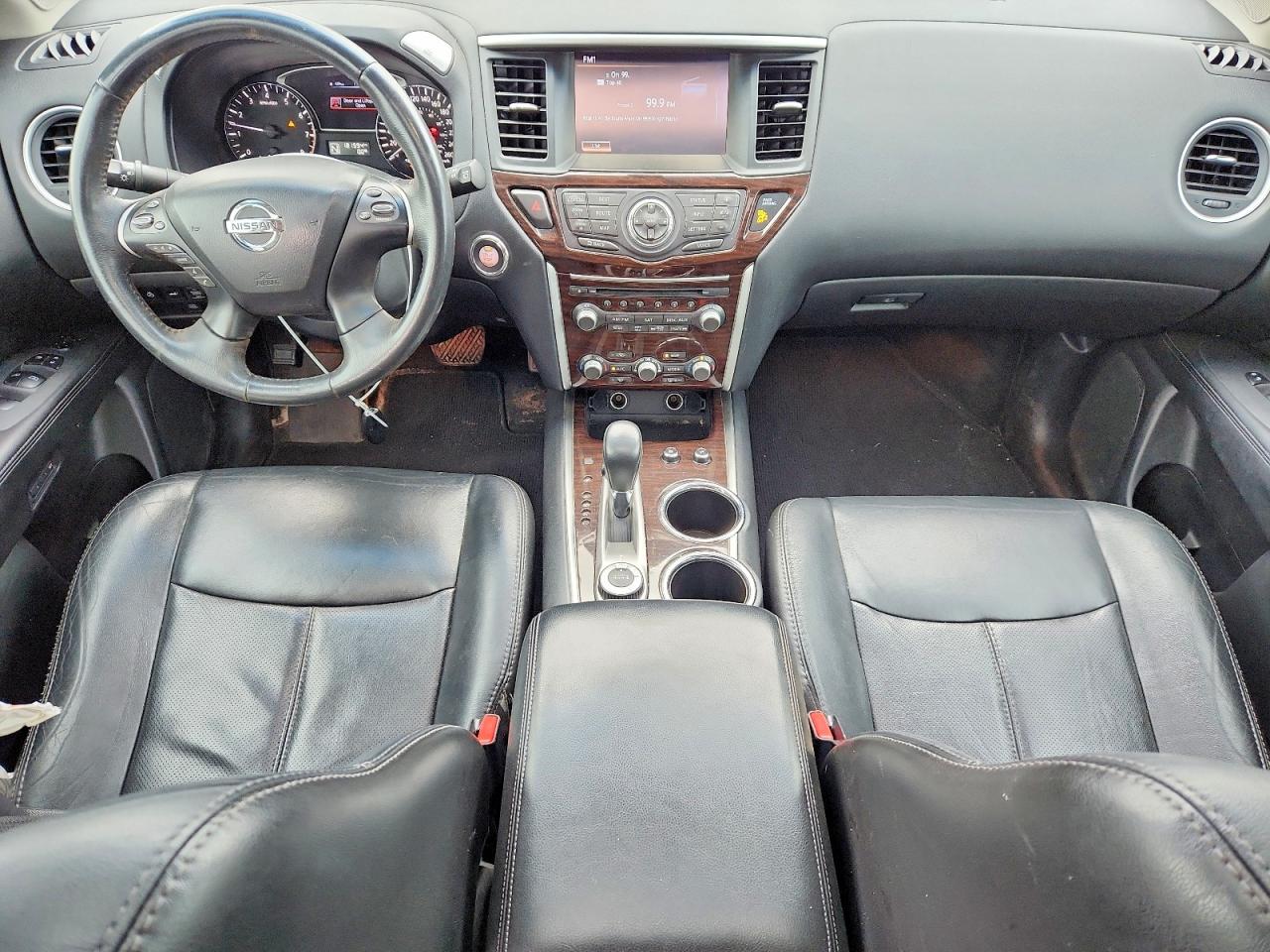 2014 Nissan Pathfinder S Черный vin: 5N1AR2MM1EC666403
