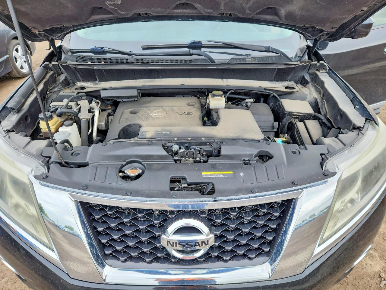 2014 Nissan Pathfinder S Черный vin: 5N1AR2MM1EC666403