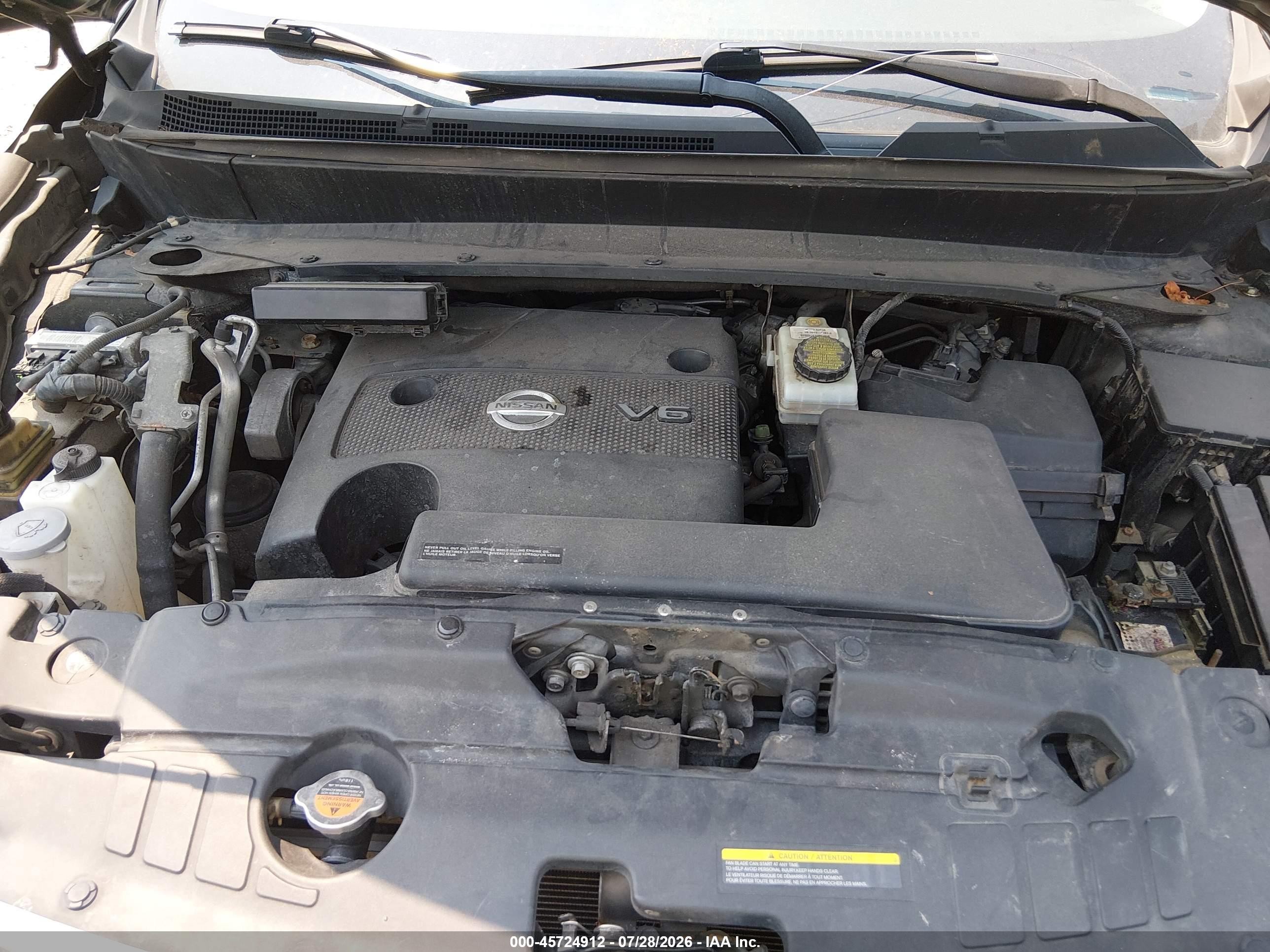 2014 Nissan Pathfinder Sl Black vin: 5N1AR2MM1EC680219