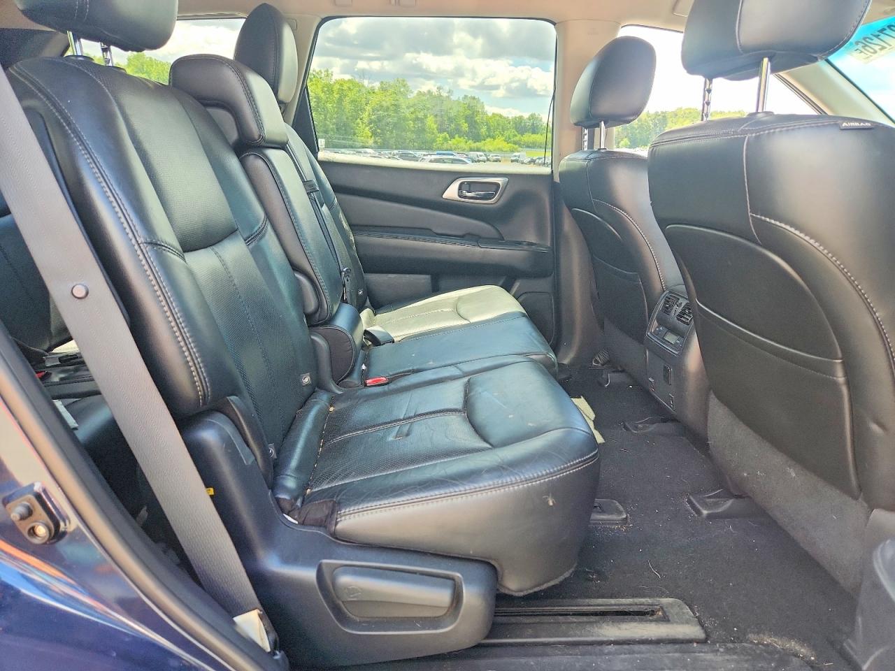 2014 Nissan Pathfinder Platinum Blue vin: 5N1AR2MM1EC682360