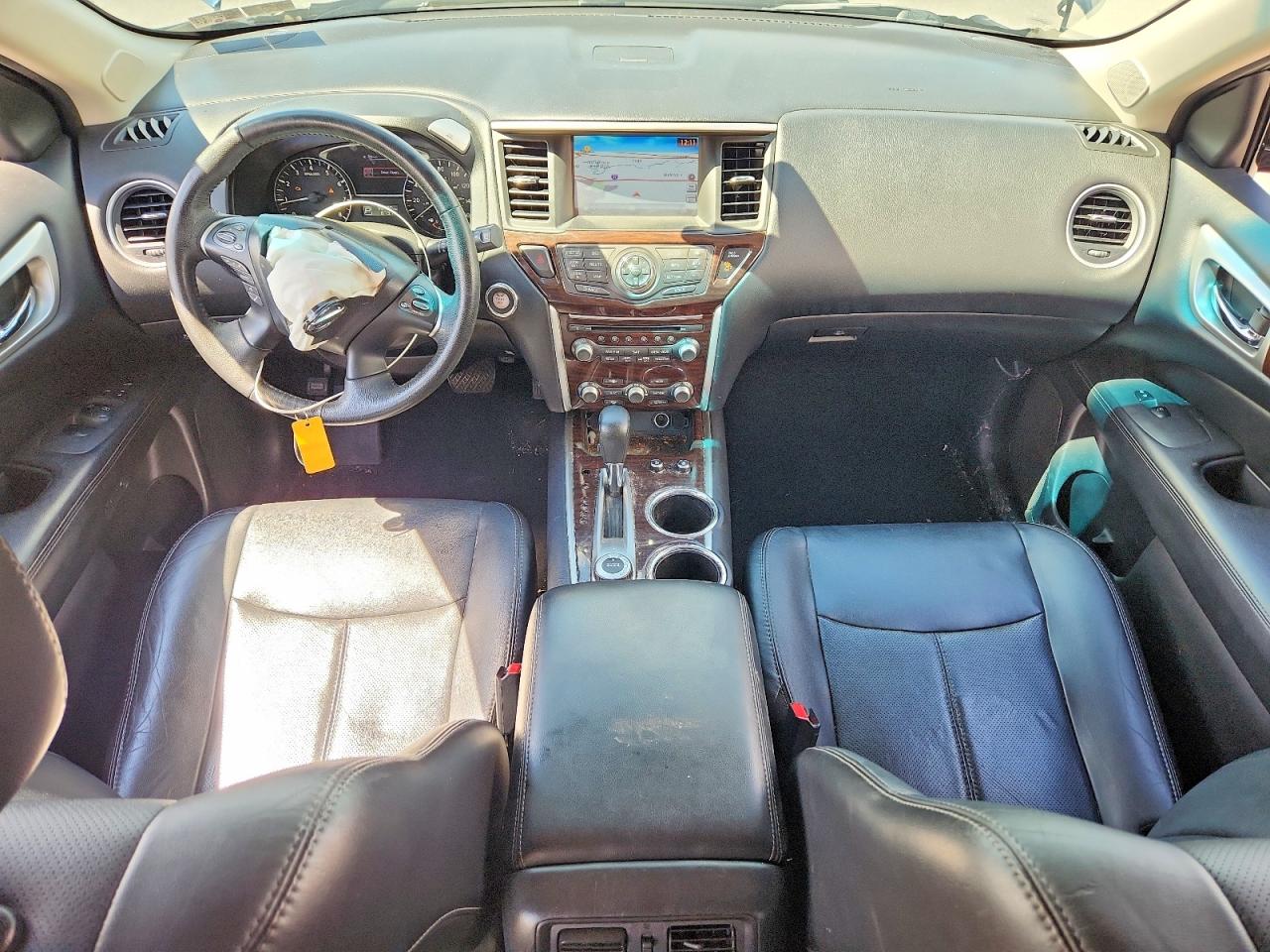 2014 Nissan Pathfinder Platinum Blue vin: 5N1AR2MM1EC682360