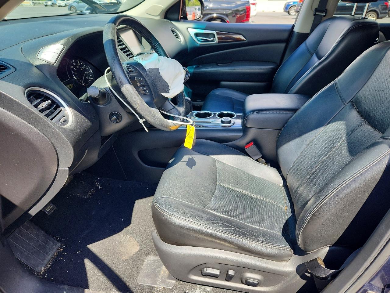2014 Nissan Pathfinder Platinum Blue vin: 5N1AR2MM1EC682360