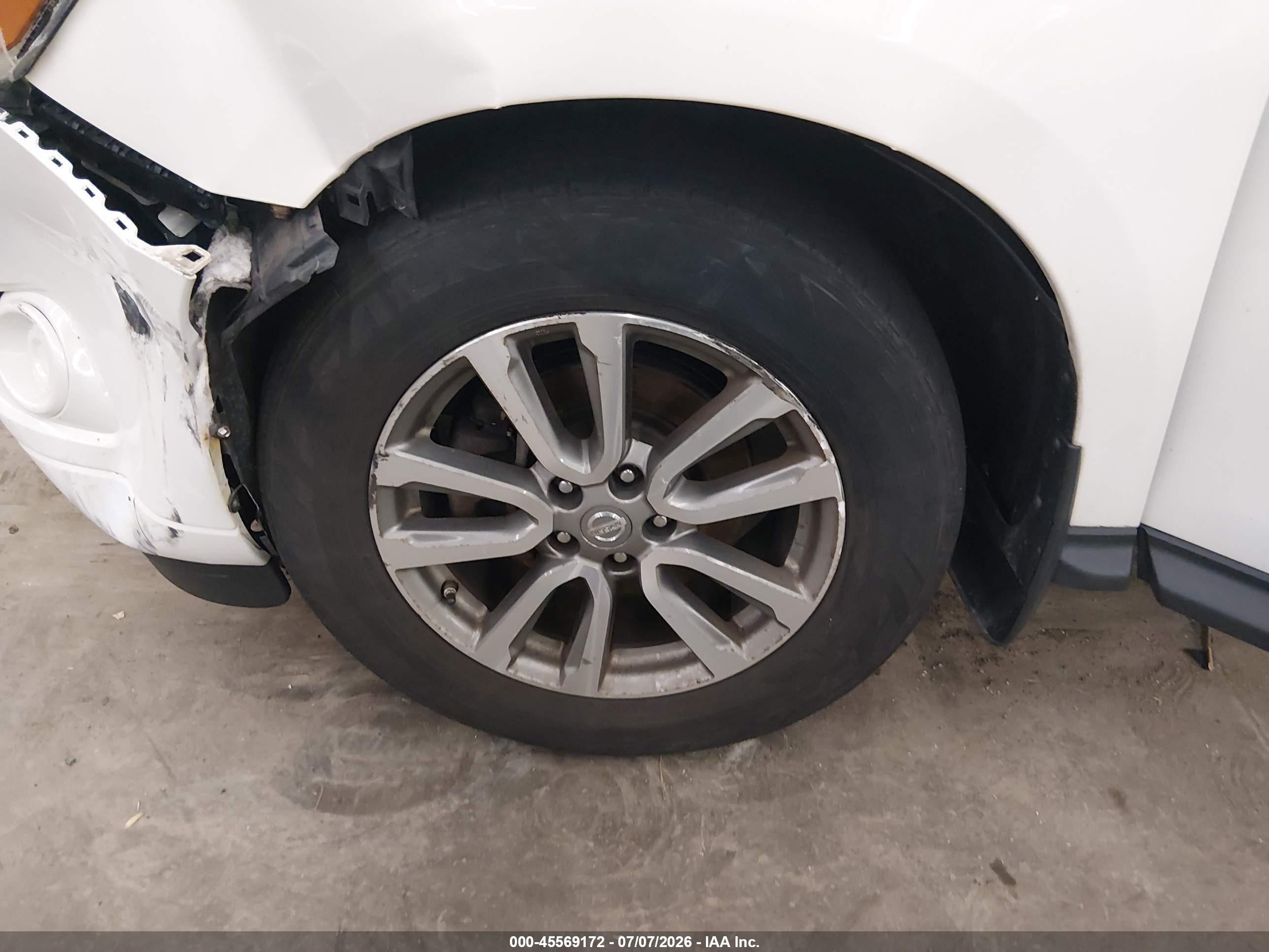 2014 Nissan Pathfinder S White vin: 5N1AR2MM1EC683931