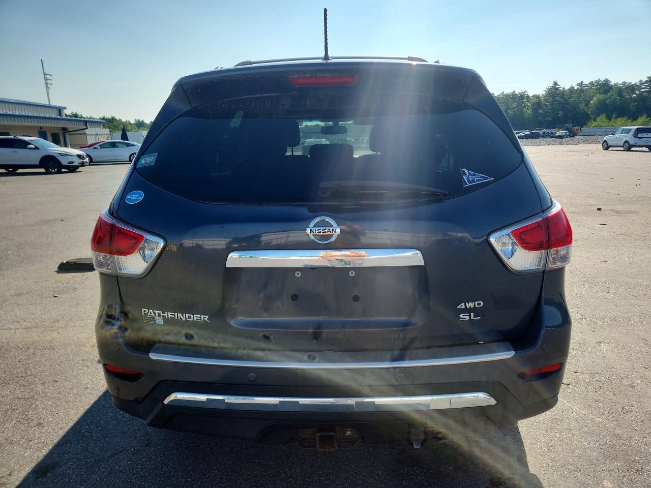 2014 Nissan Pathfinder Sl Charcoal vin: 5N1AR2MM1EC716006
