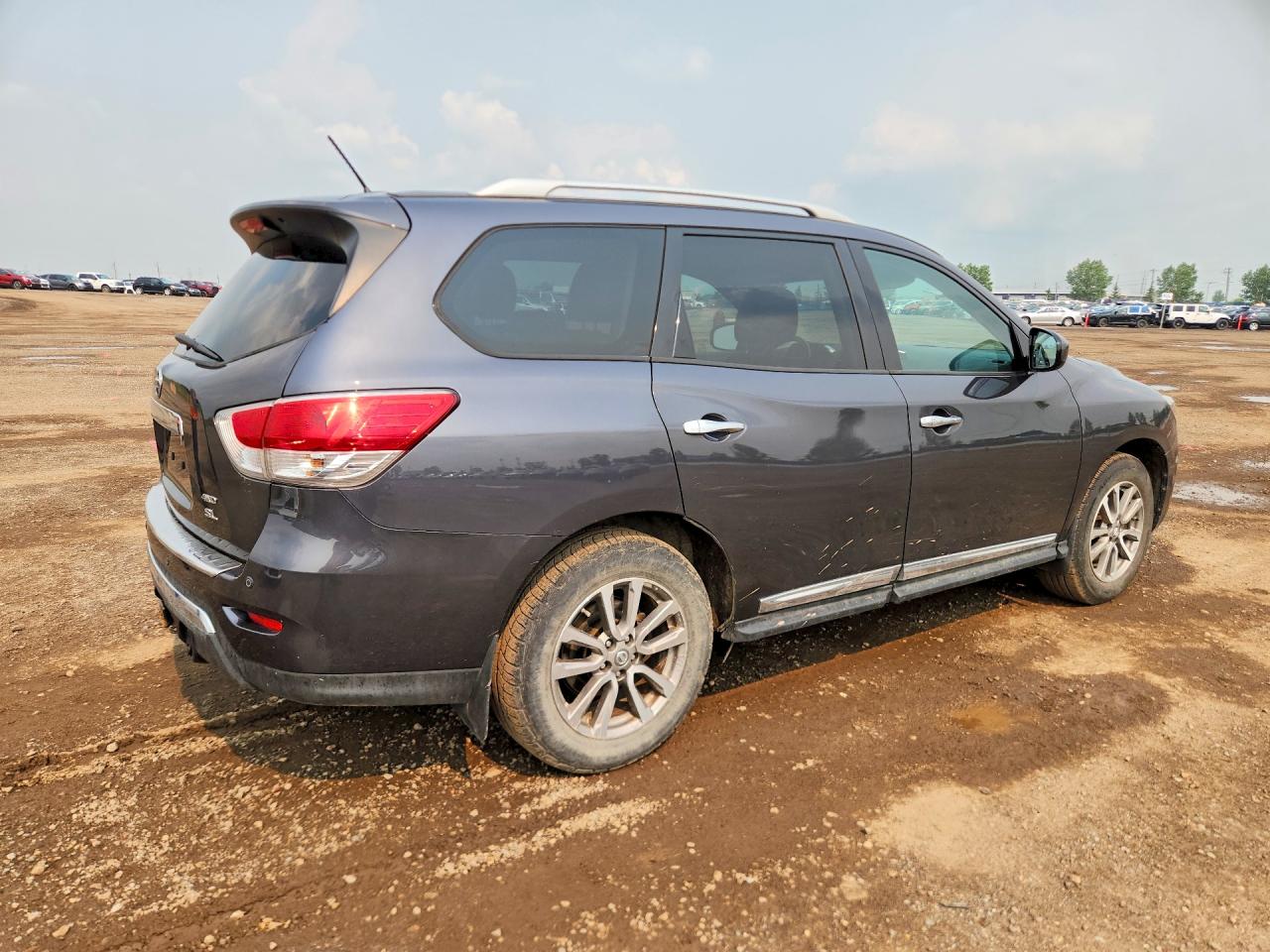 2014 Nissan Pathfinder S Gray vin: 5N1AR2MM1EC732724