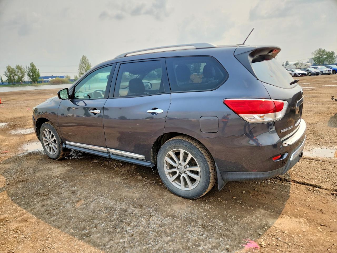 2014 Nissan Pathfinder S Gray vin: 5N1AR2MM1EC732724