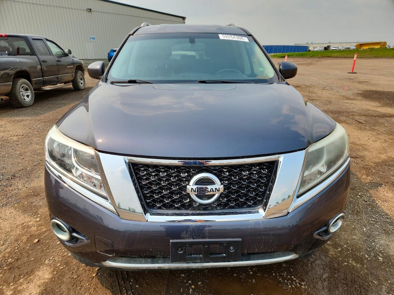 2014 Nissan Pathfinder S Gray vin: 5N1AR2MM1EC732724