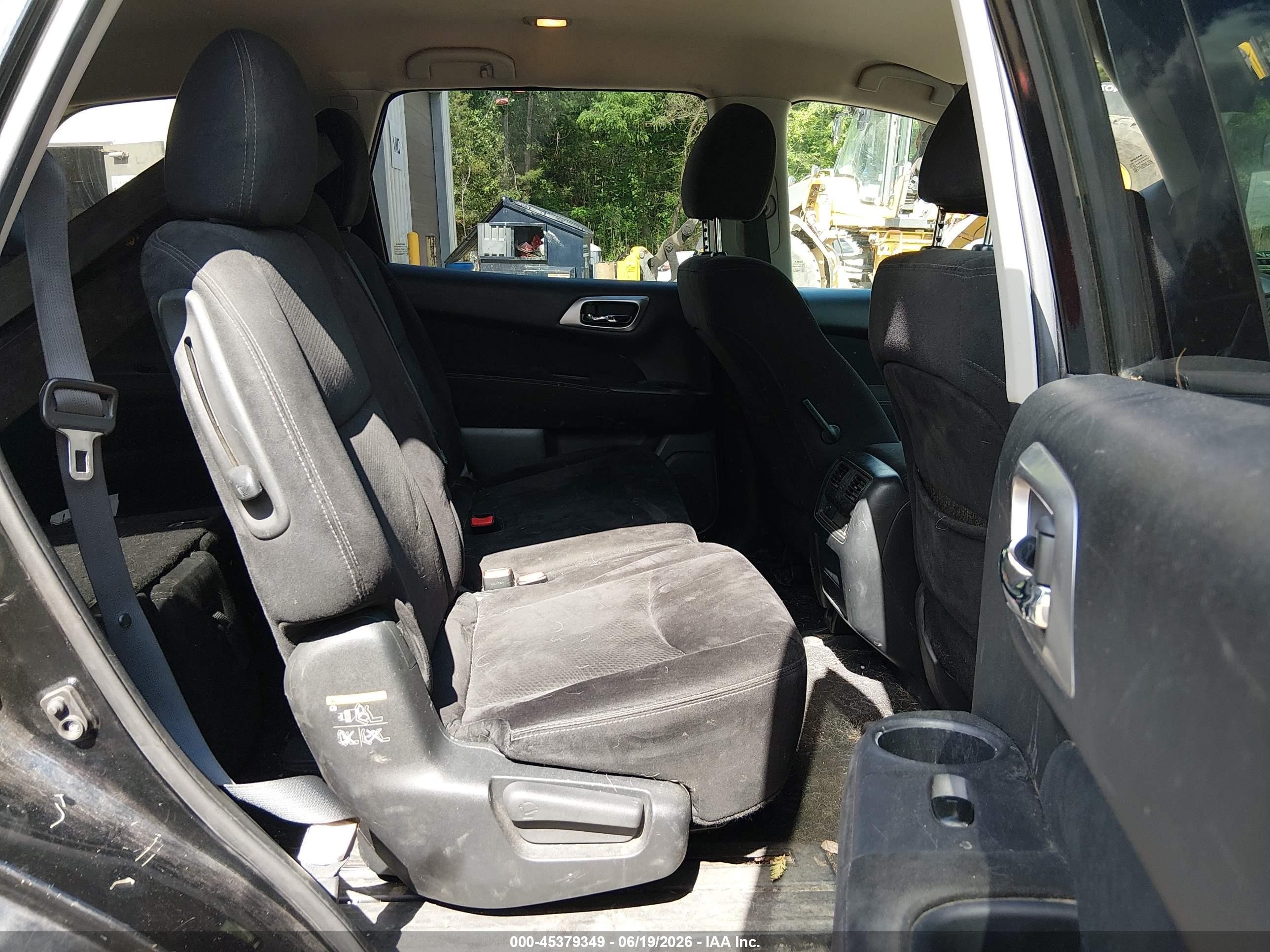 2015 Nissan Pathfinder S Черный vin: 5N1AR2MM1FC602069