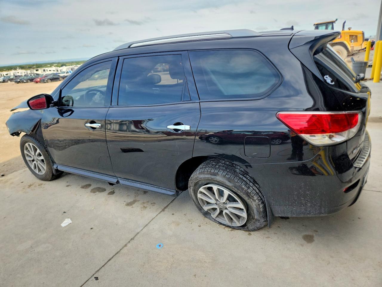 2015 Nissan Pathfinder Sv Black vin: 5N1AR2MM1FC605991