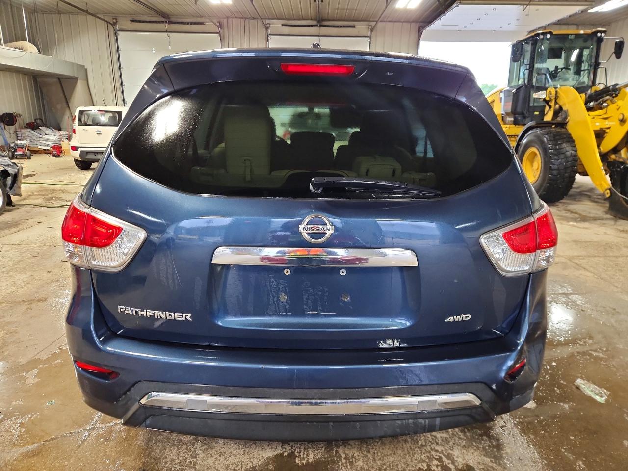 2015 Nissan Pathfinder S Blue vin: 5N1AR2MM1FC620748