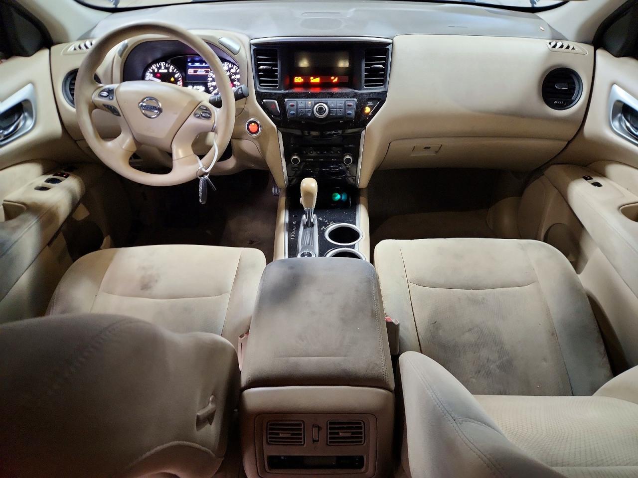 2015 Nissan Pathfinder S Blue vin: 5N1AR2MM1FC620748