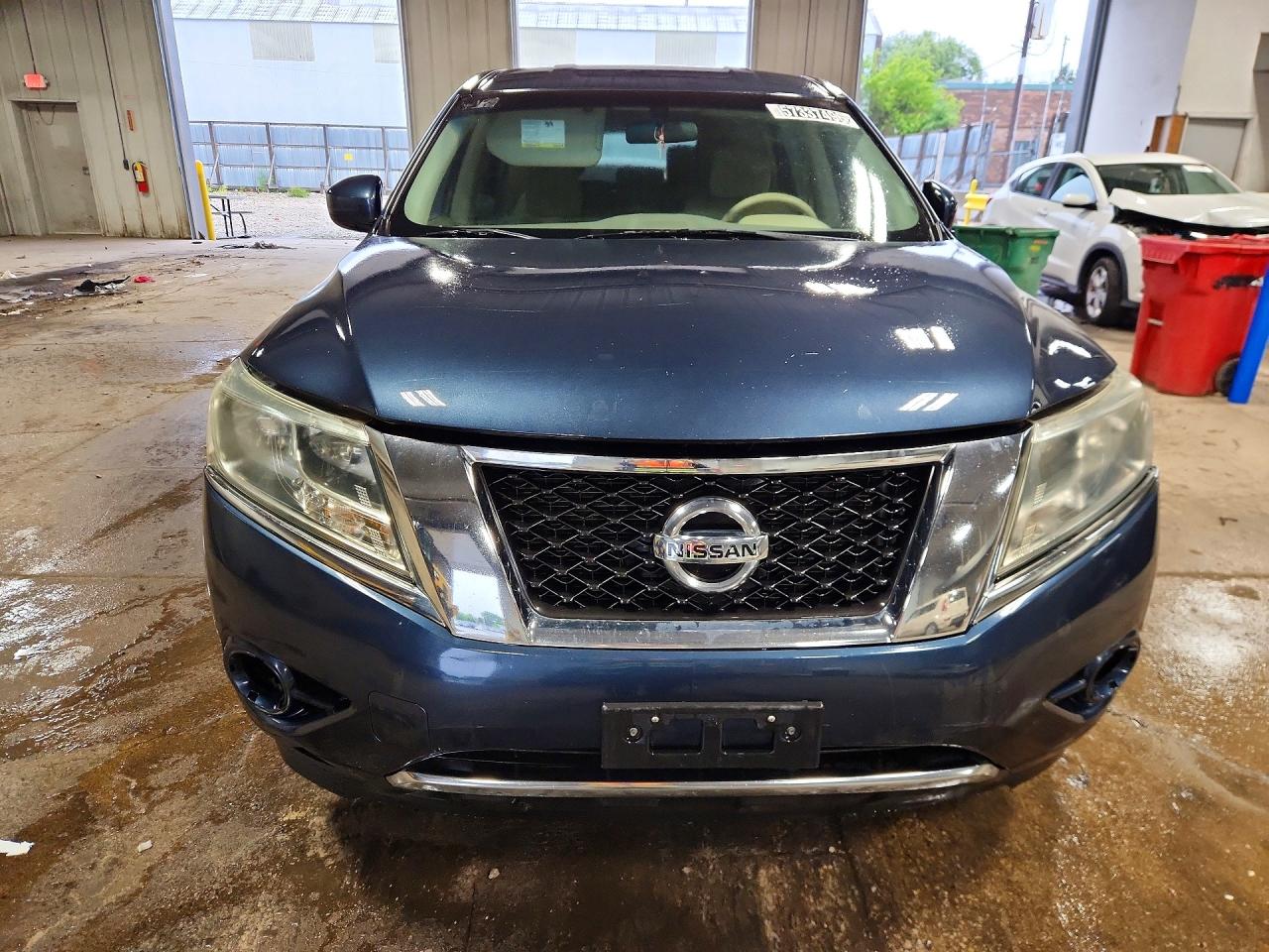 2015 Nissan Pathfinder S Blue vin: 5N1AR2MM1FC620748