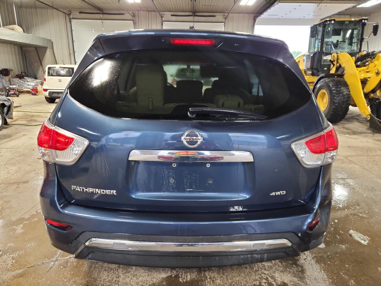 2015 Nissan Pathfinder S Blue vin: 5N1AR2MM1FC620748 Damage: Lift Gate, Multiple Scratches Heavy, 3