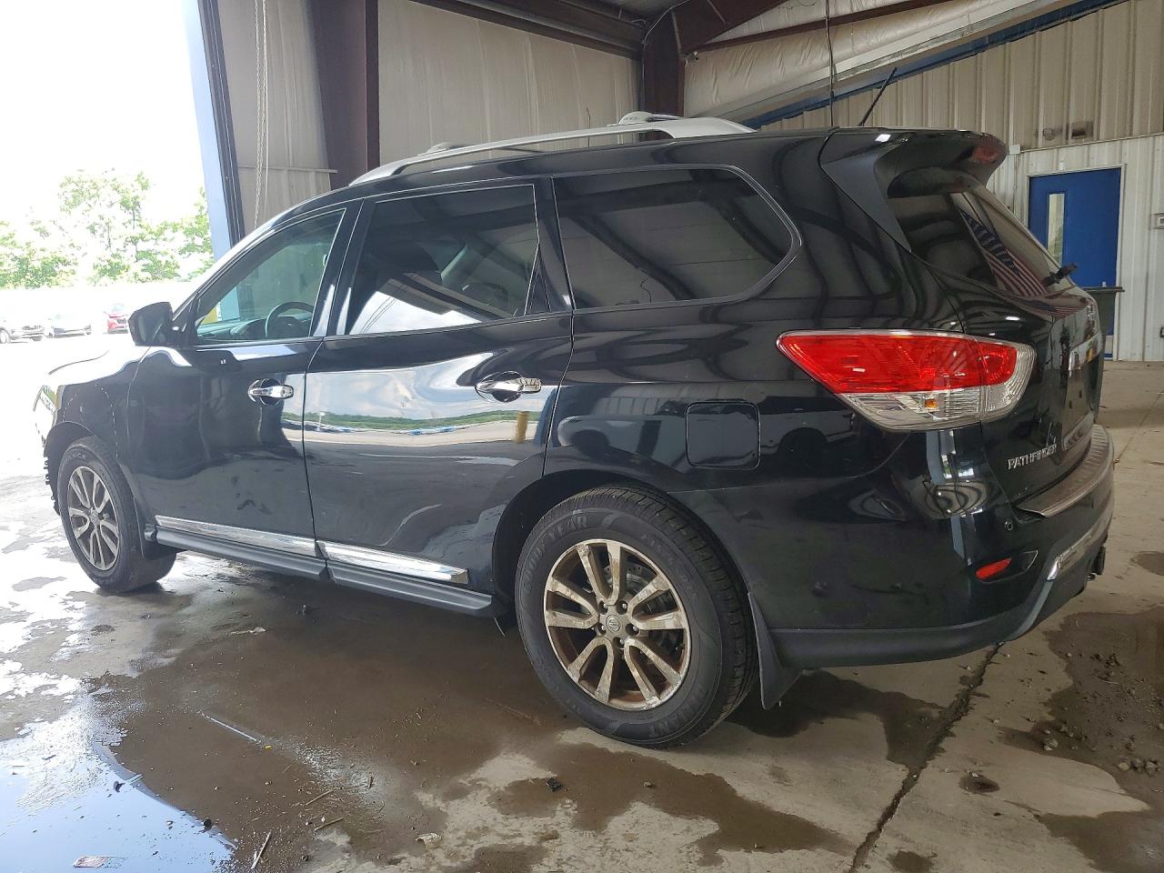 2015 Nissan Pathfinder Sl Black vin: 5N1AR2MM1FC630101