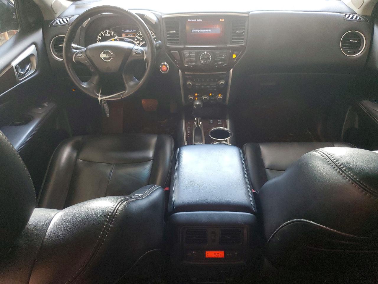 2015 Nissan Pathfinder Sl Black vin: 5N1AR2MM1FC630101