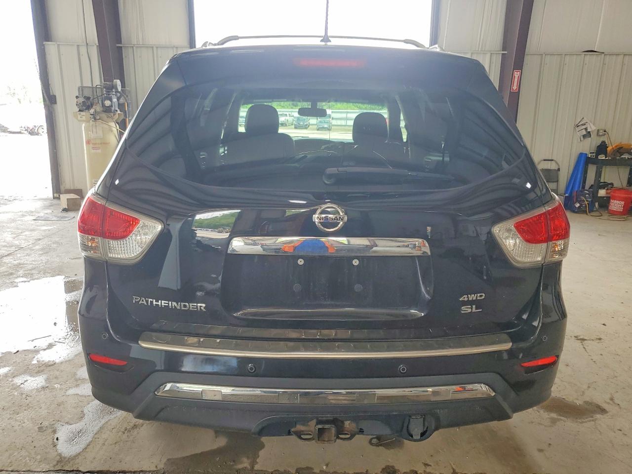 2015 Nissan Pathfinder Sl Black vin: 5N1AR2MM1FC630101