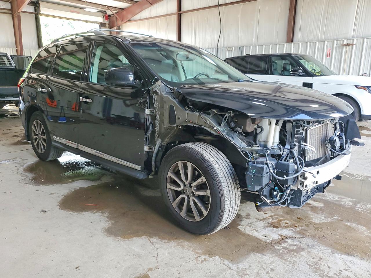 2015 Nissan Pathfinder Sl Black vin: 5N1AR2MM1FC630101