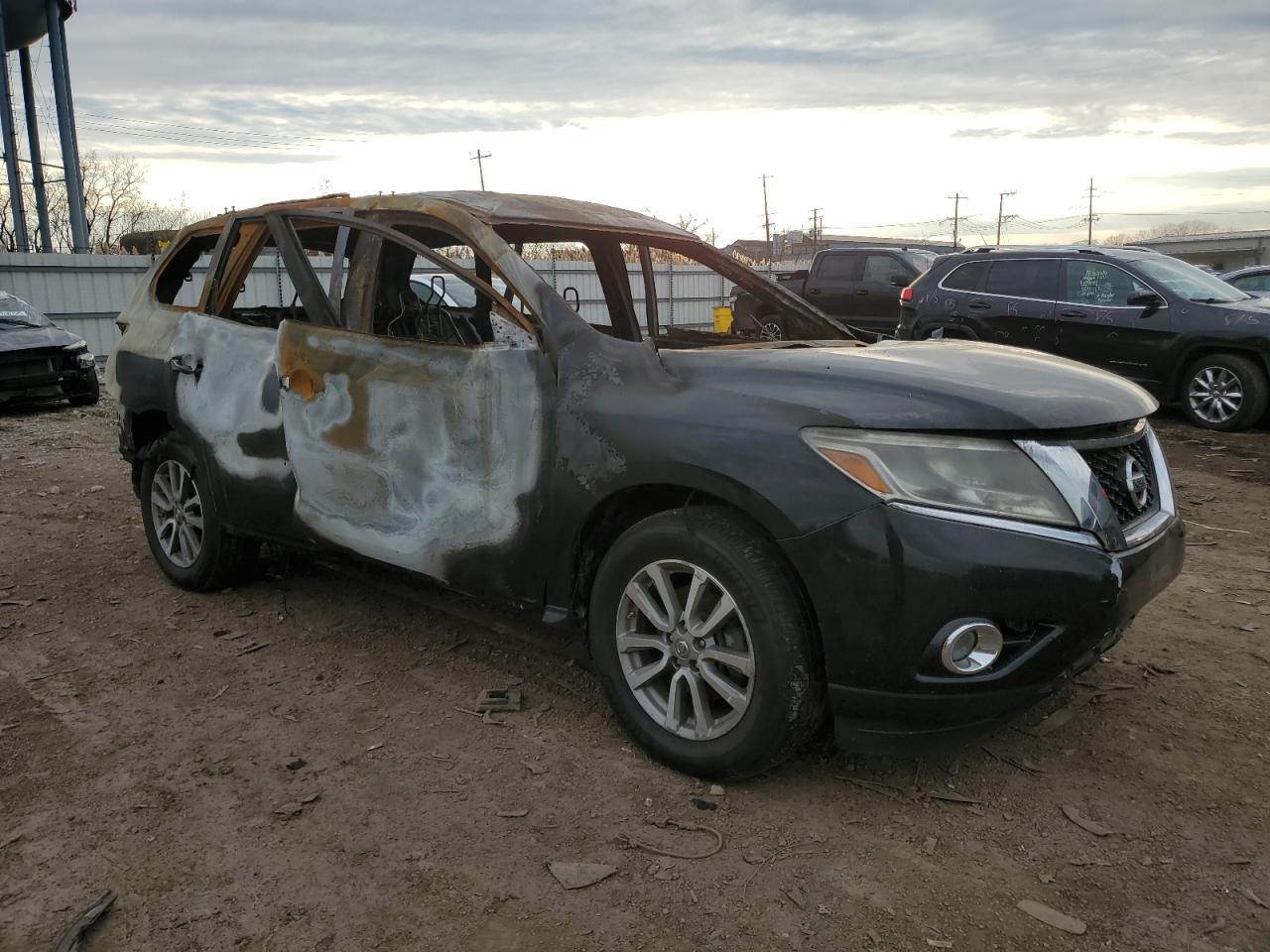 2015 Nissan Pathfinder Black vin: 5N1AR2MM1FC648940