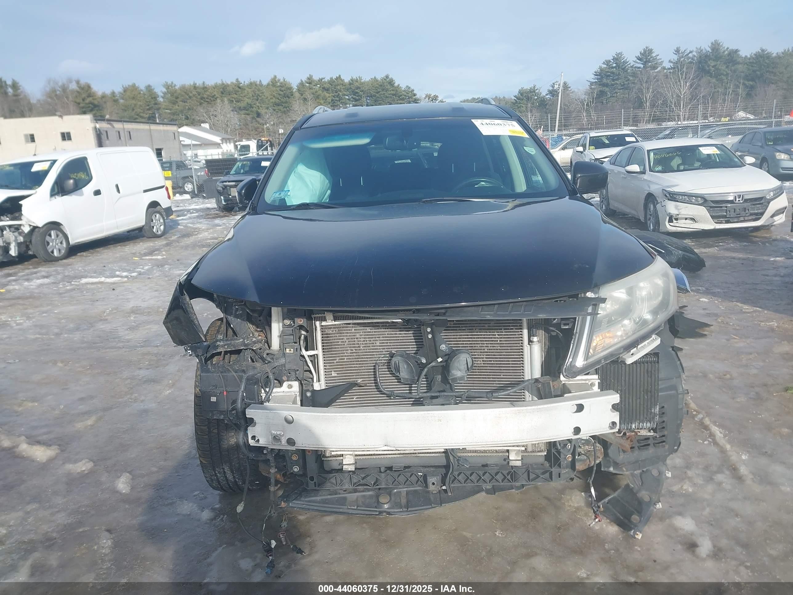 2015 Nissan Pathfinder Platinum/s/sl/sv Black vin: 5N1AR2MM1FC652549