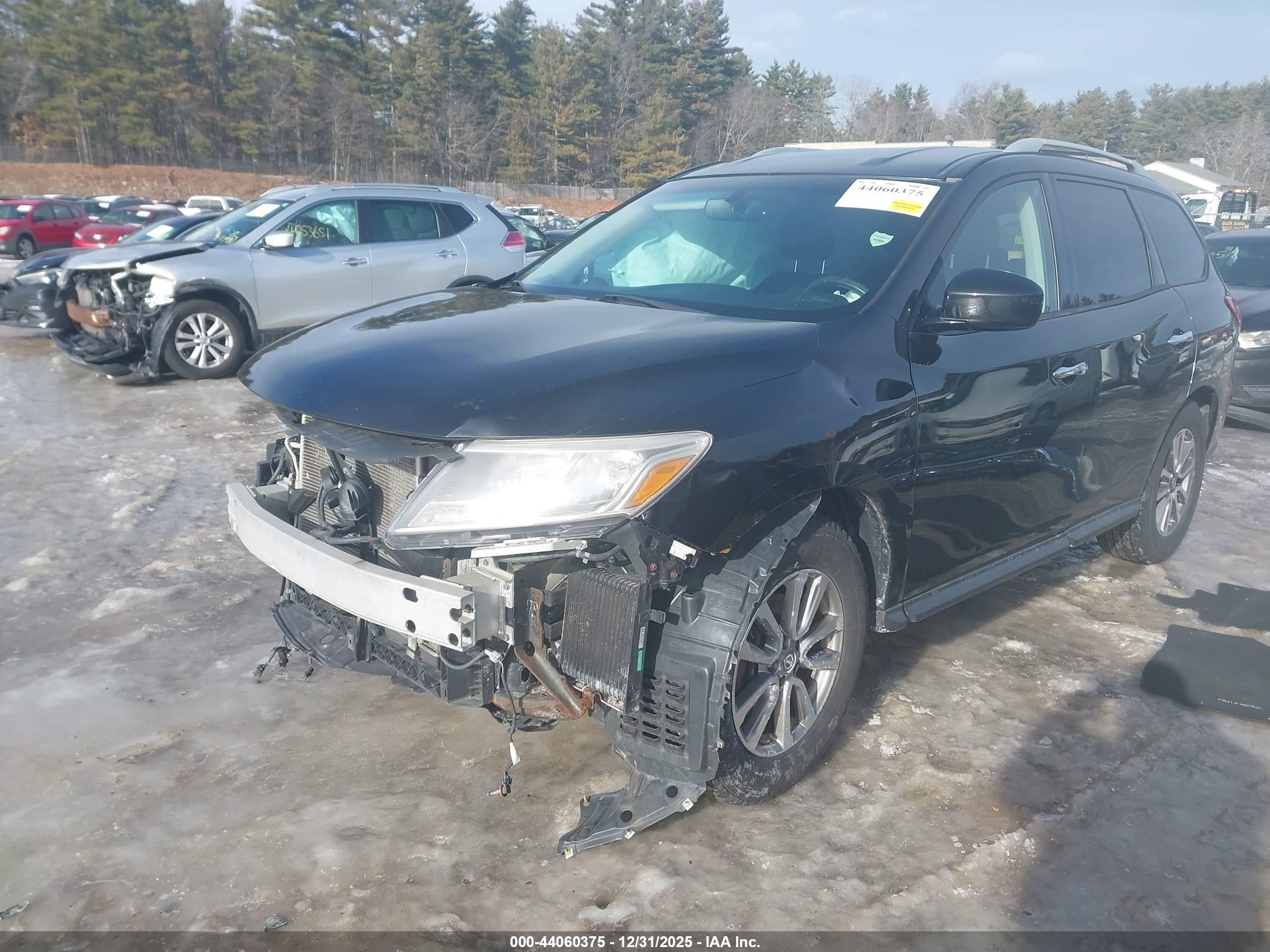 2015 Nissan Pathfinder Platinum/s/sl/sv Black vin: 5N1AR2MM1FC652549