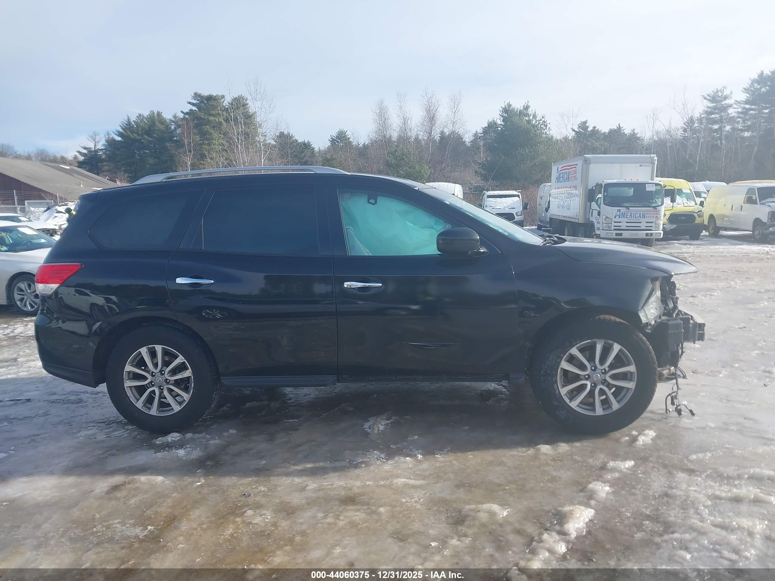 2015 Nissan Pathfinder Platinum/s/sl/sv Black vin: 5N1AR2MM1FC652549