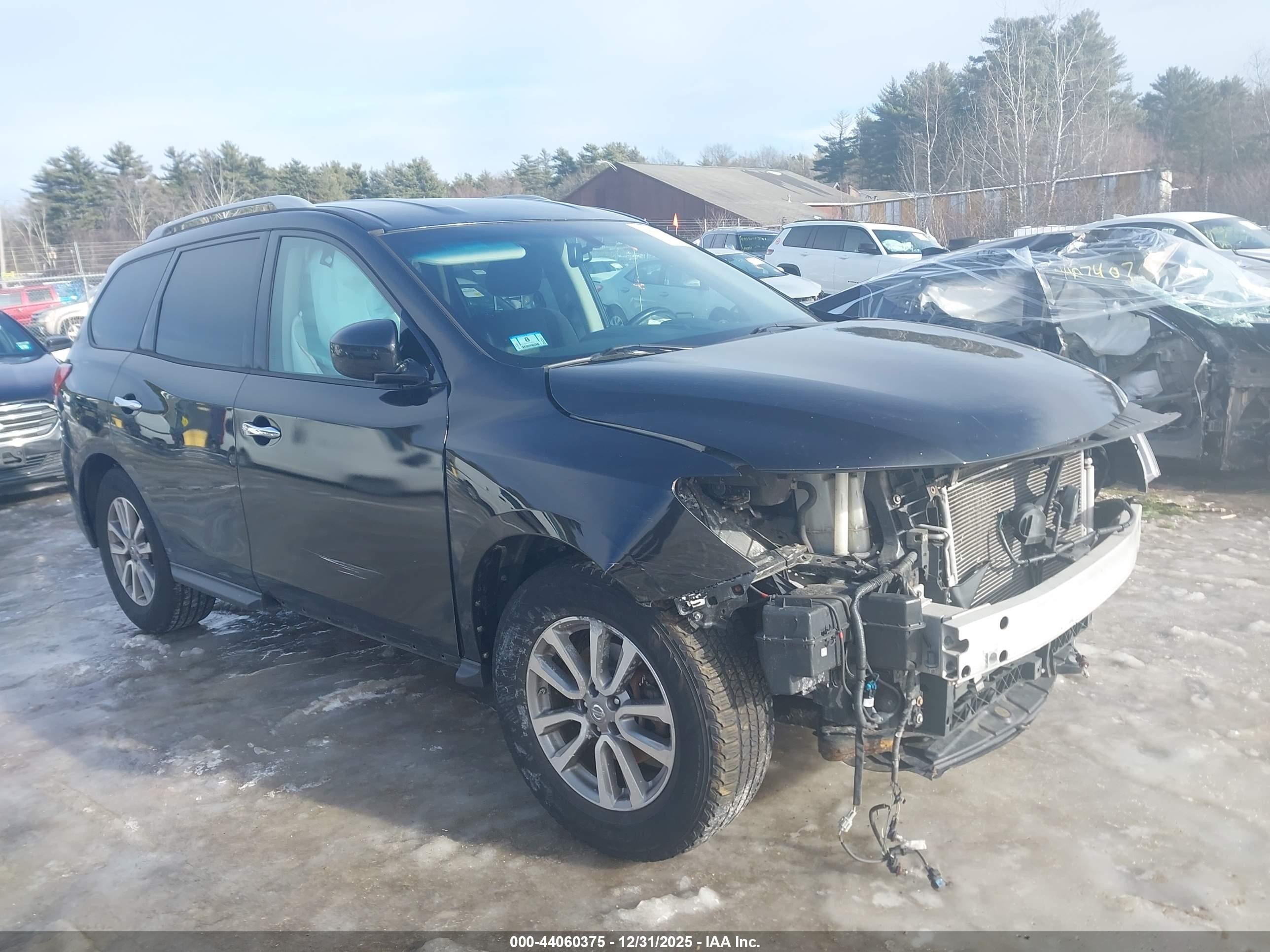 2015 Nissan Pathfinder Platinum/s/sl/sv Black vin: 5N1AR2MM1FC652549