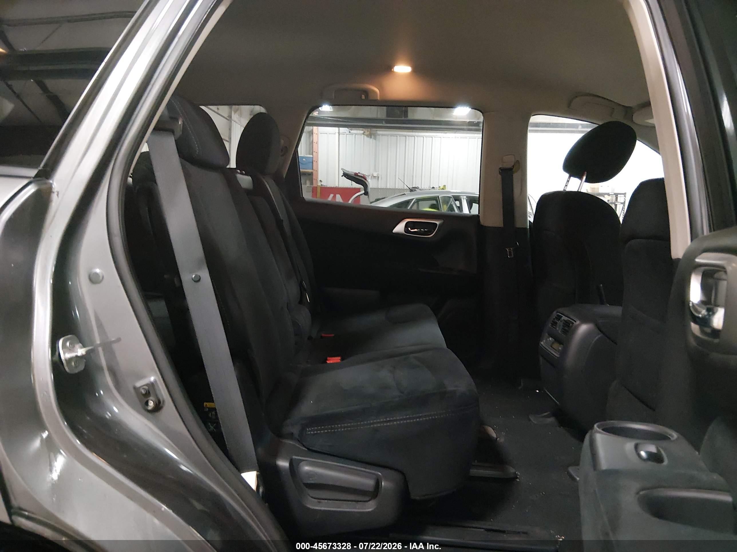 2015 Nissan Pathfinder S Gray vin: 5N1AR2MM1FC703399