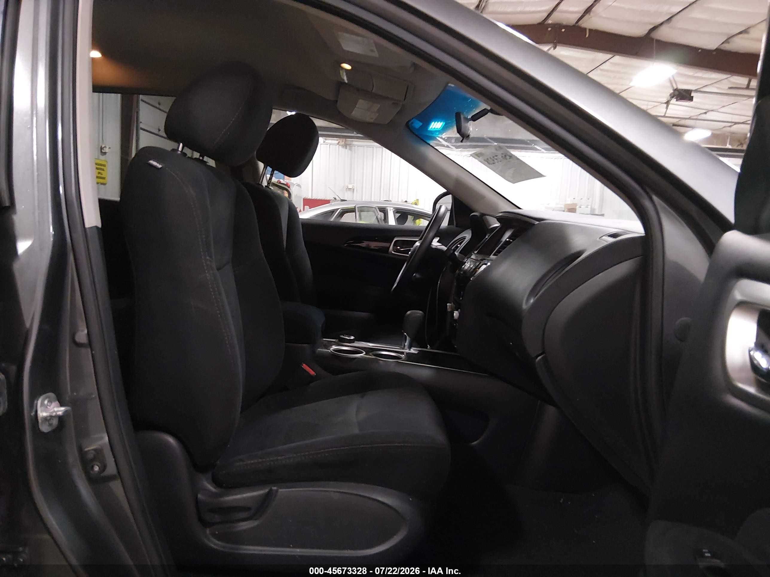 2015 Nissan Pathfinder S Gray vin: 5N1AR2MM1FC703399