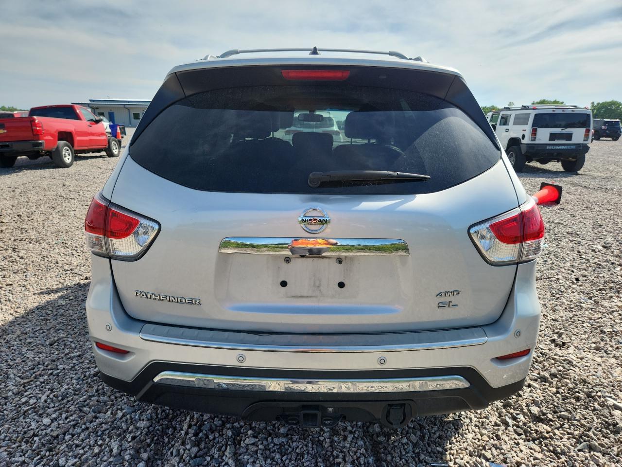 2015 Nissan Pathfinder Sl Silver vin: 5N1AR2MM1FC707761