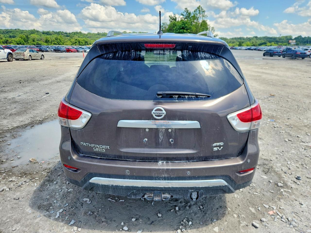 2015 Nissan Pathfinder Sv Gray vin: 5N1AR2MM1FC721076