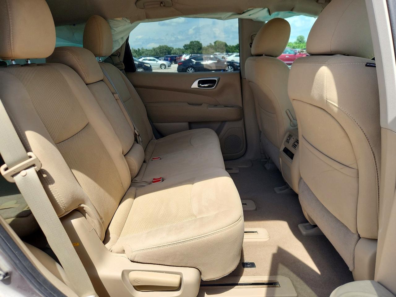 2015 Nissan Pathfinder Sv Gray vin: 5N1AR2MM1FC721076