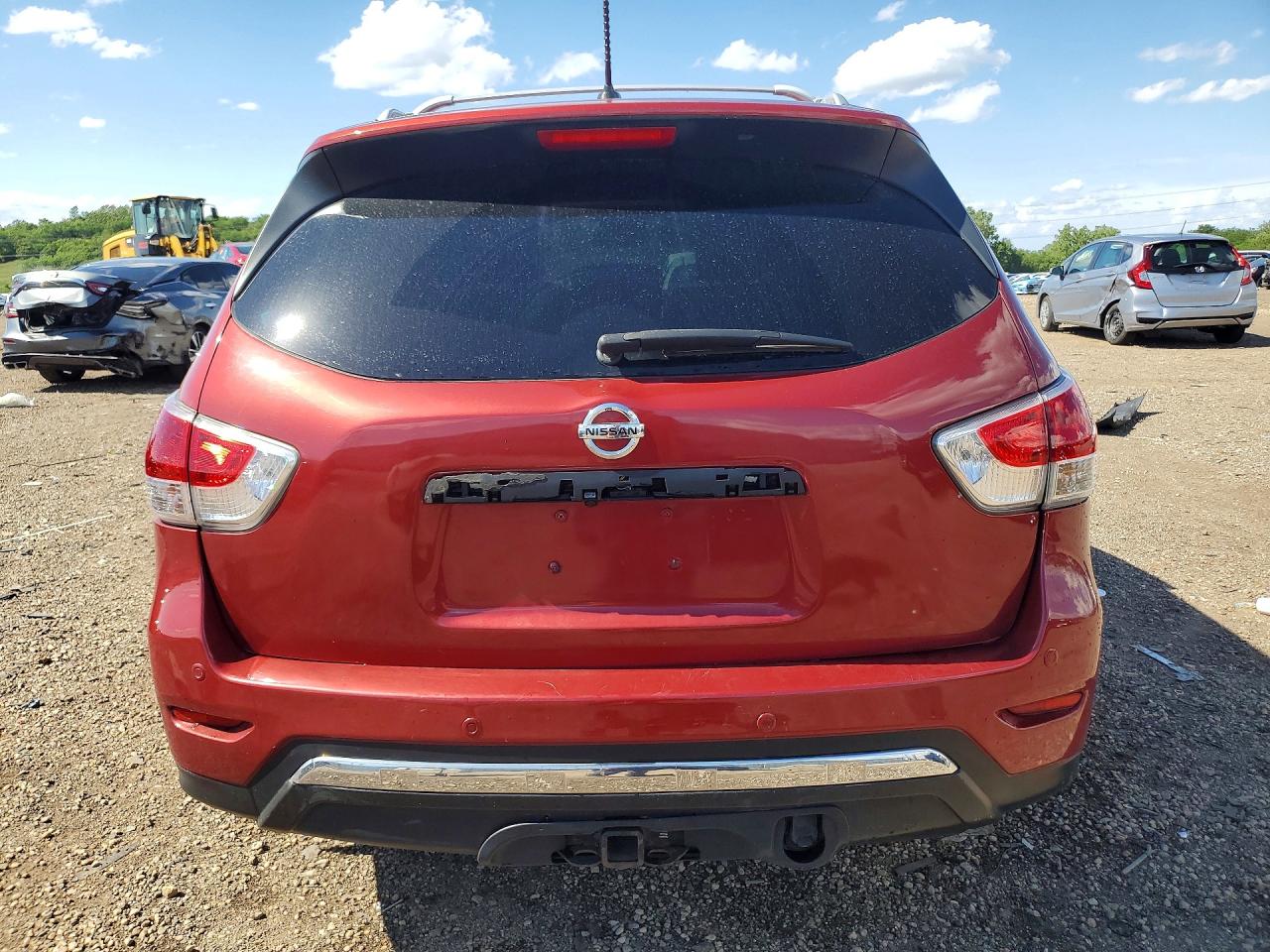 2013 Nissan Pathfinder S Бордовый vin: 5N1AR2MM2DC612493