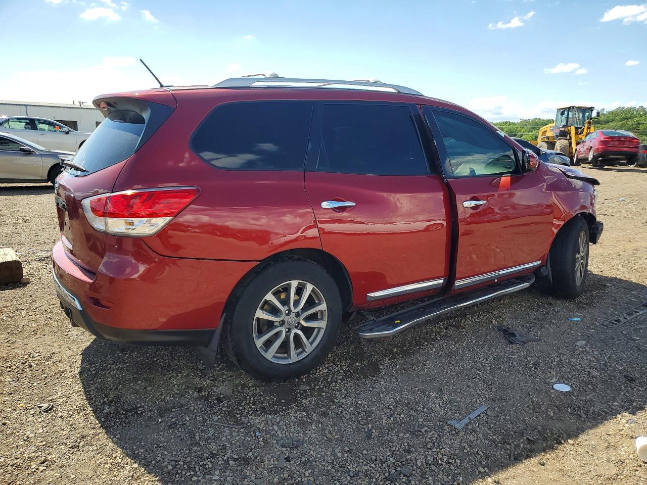 2013 Nissan Pathfinder S Бордовый vin: 5N1AR2MM2DC612493