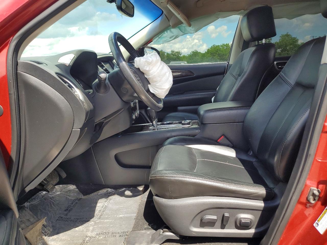 2013 Nissan Pathfinder S Бордовый vin: 5N1AR2MM2DC612493