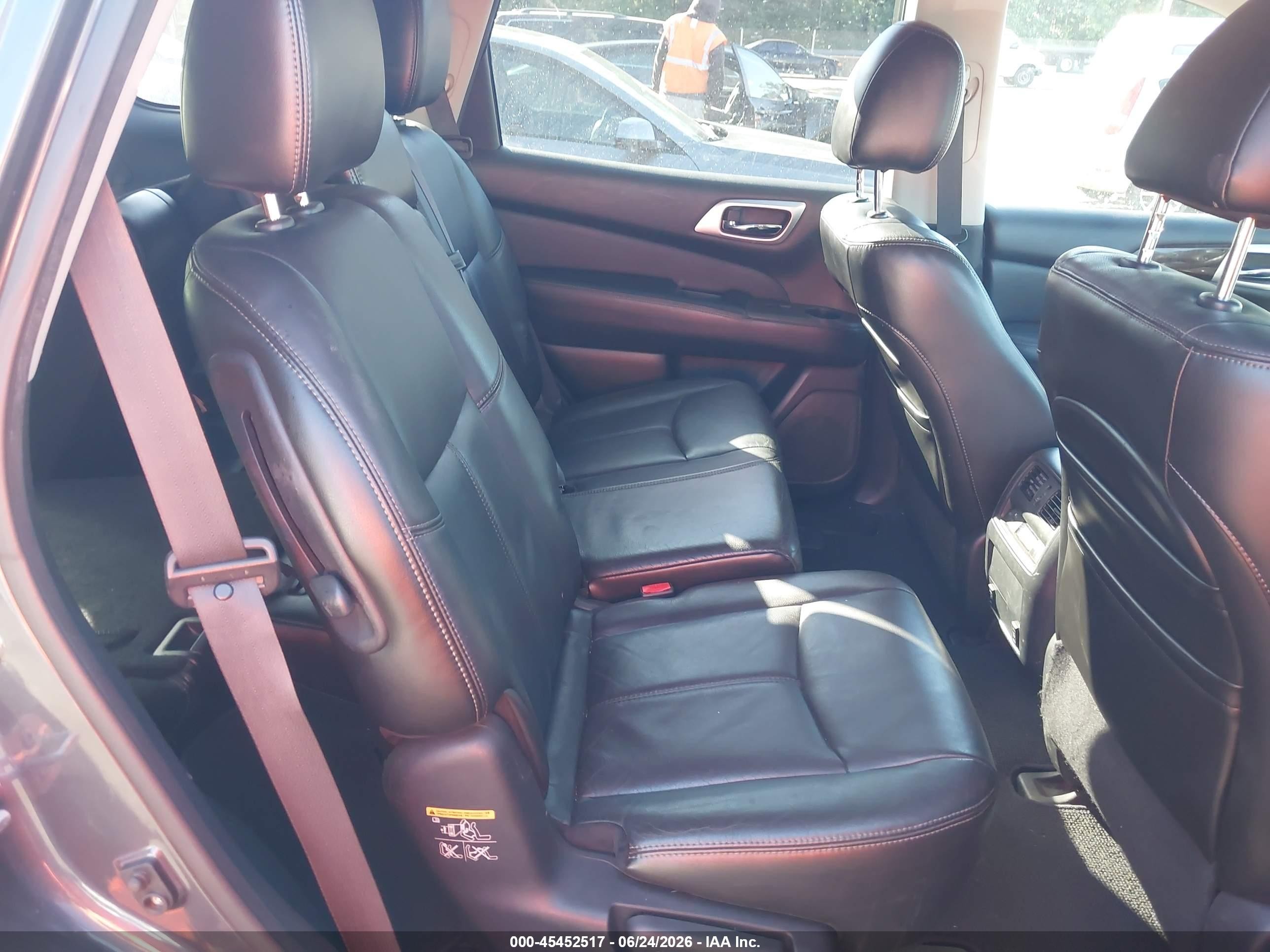 2013 Nissan Pathfinder Sl Gray vin: 5N1AR2MM2DC626328