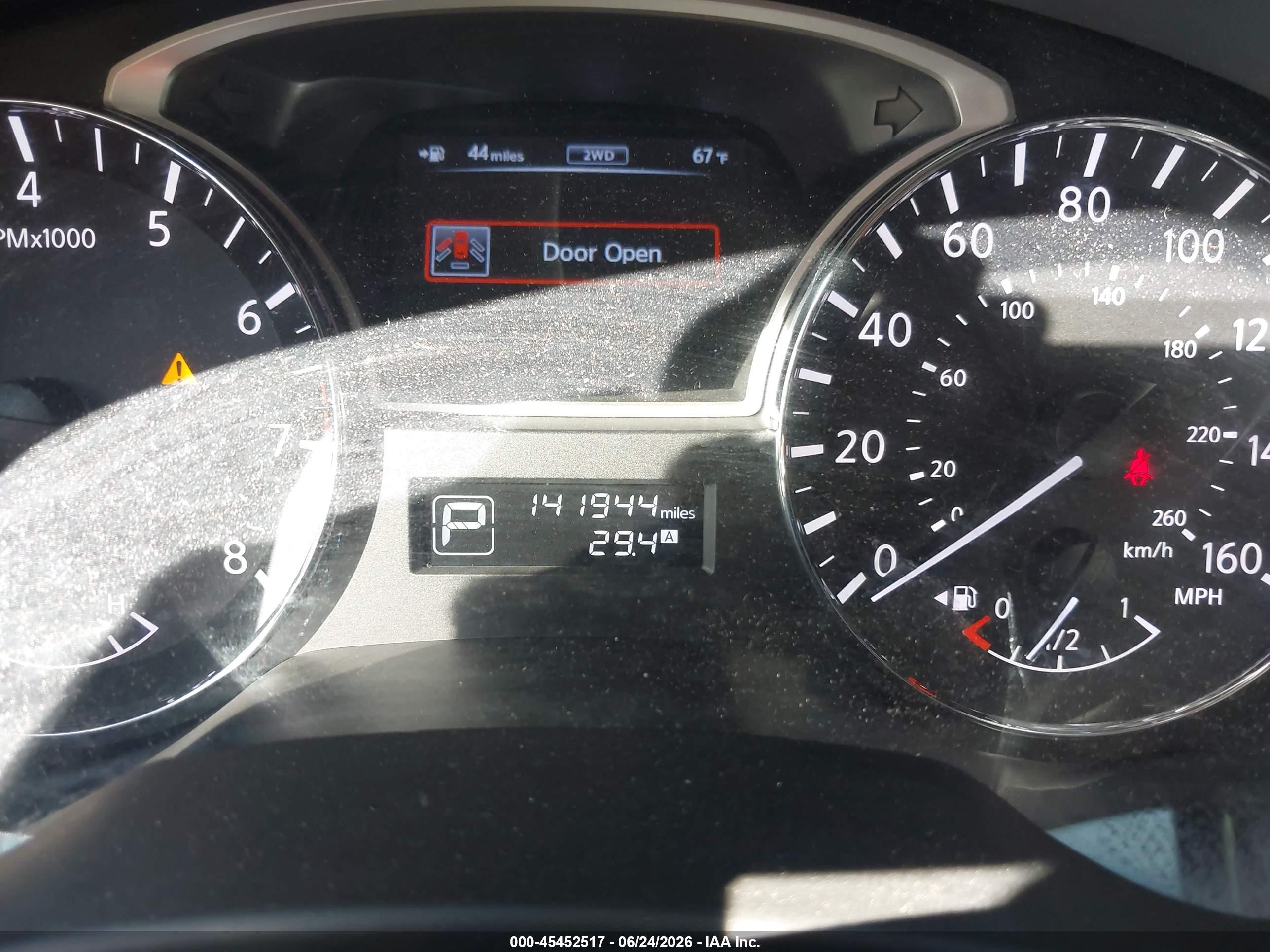 2013 Nissan Pathfinder Sl Gray vin: 5N1AR2MM2DC626328