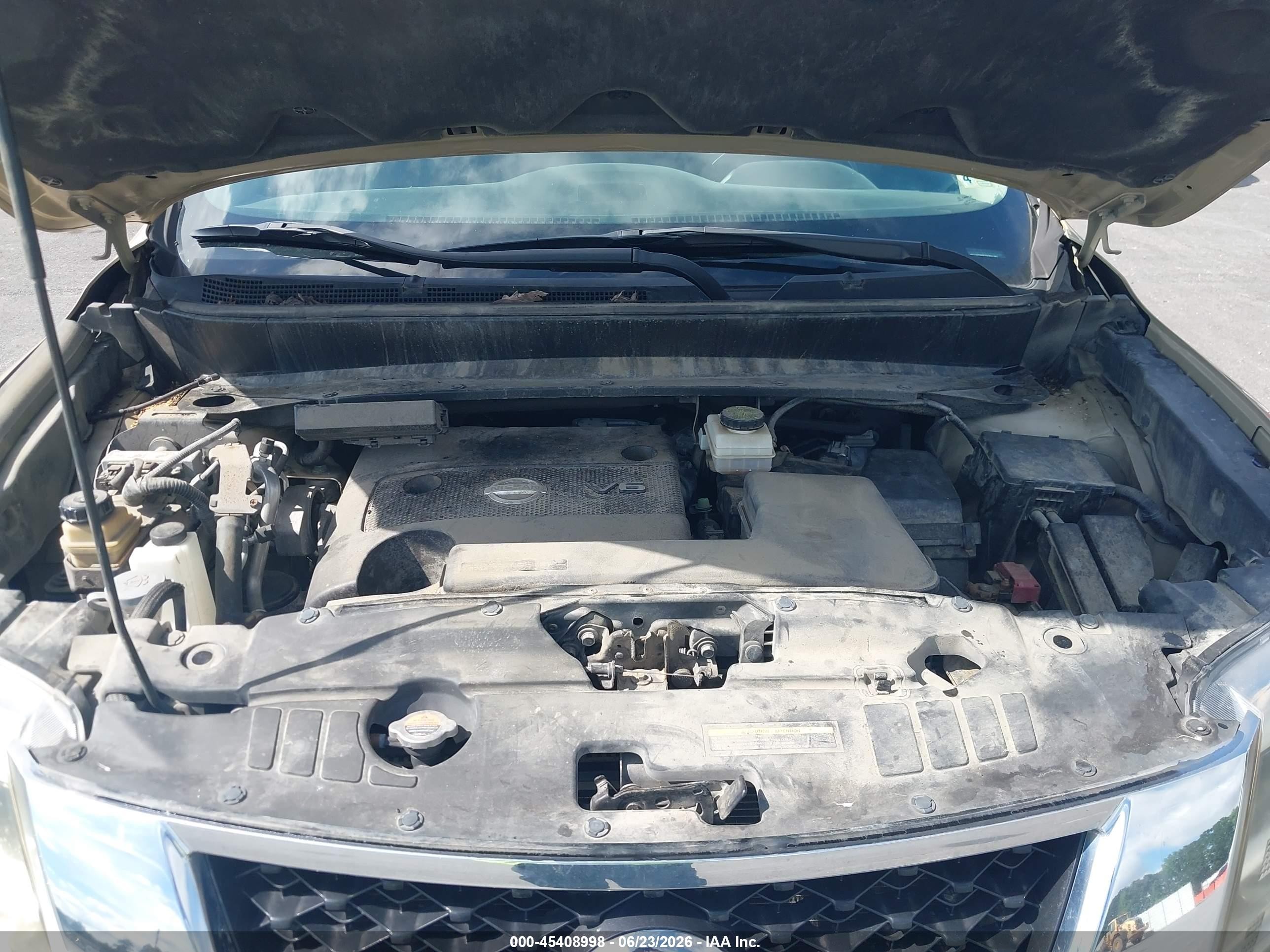 2013 Nissan Pathfinder Sv Gold vin: 5N1AR2MM2DC631383
