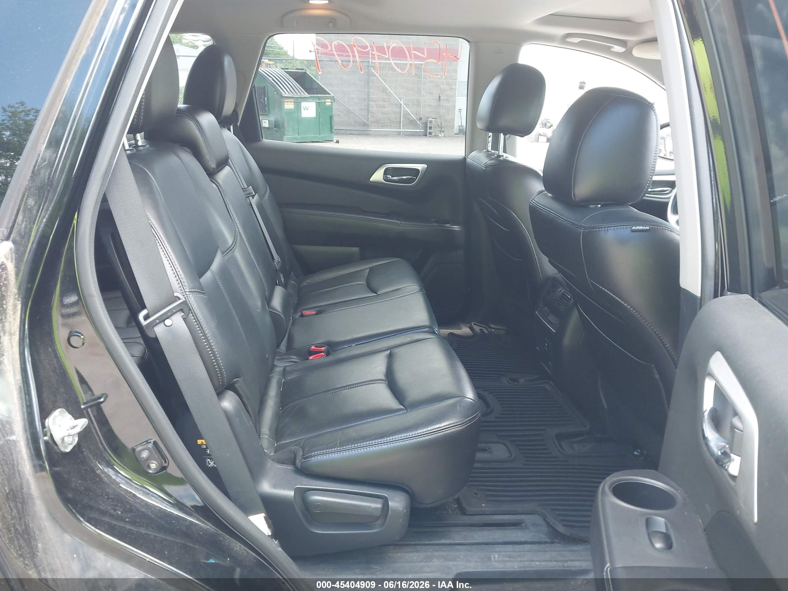 2013 Nissan Pathfinder Sl Black vin: 5N1AR2MM2DC637264