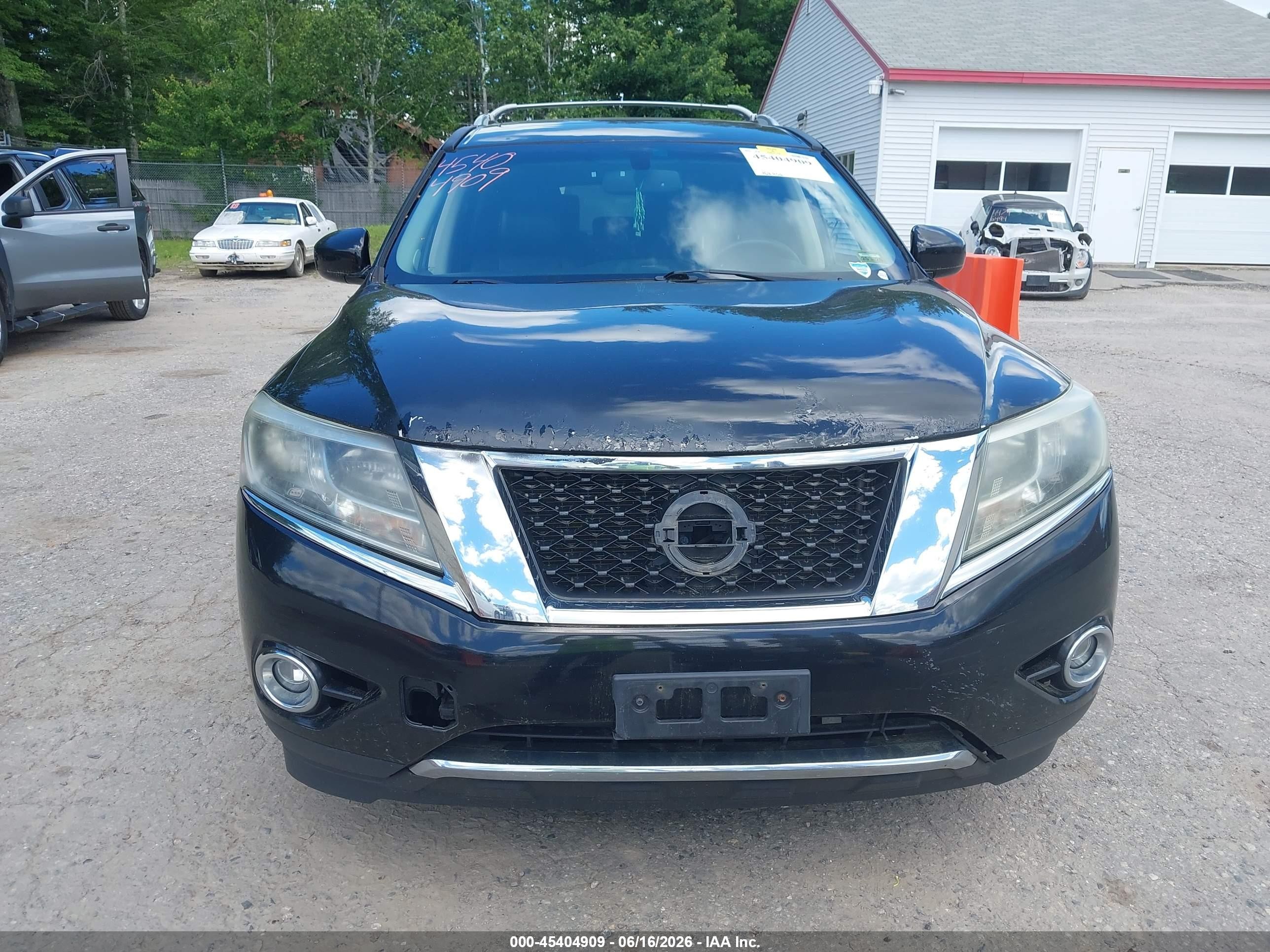 2013 Nissan Pathfinder Sl Black vin: 5N1AR2MM2DC637264