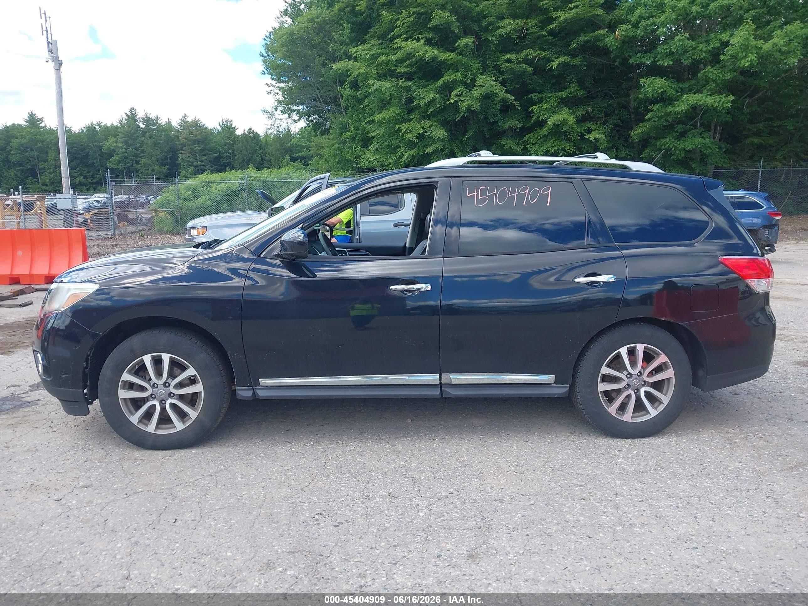 2013 Nissan Pathfinder Sl Black vin: 5N1AR2MM2DC637264