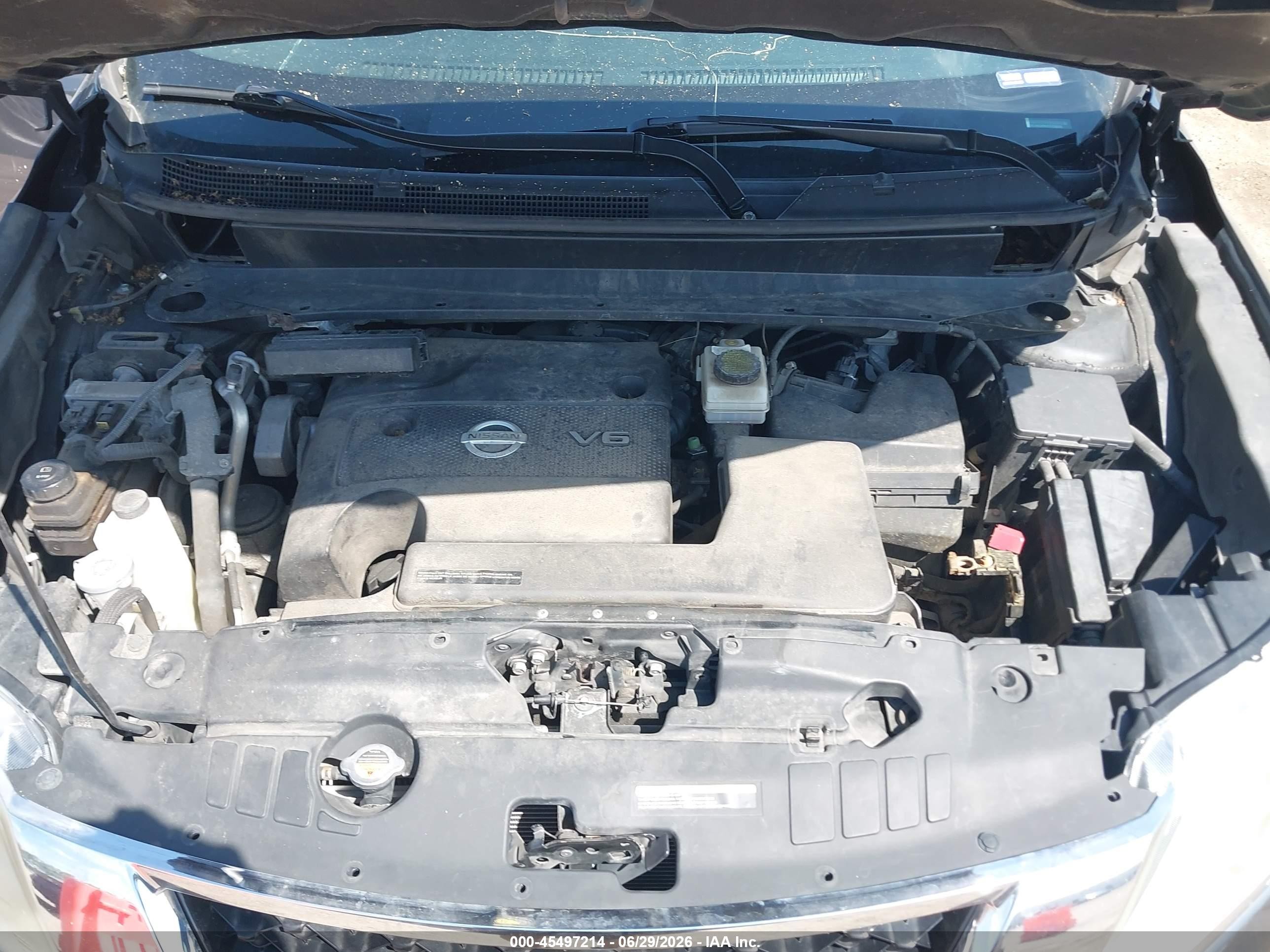 2013 Nissan Pathfinder Platinum Gray vin: 5N1AR2MM2DC638978