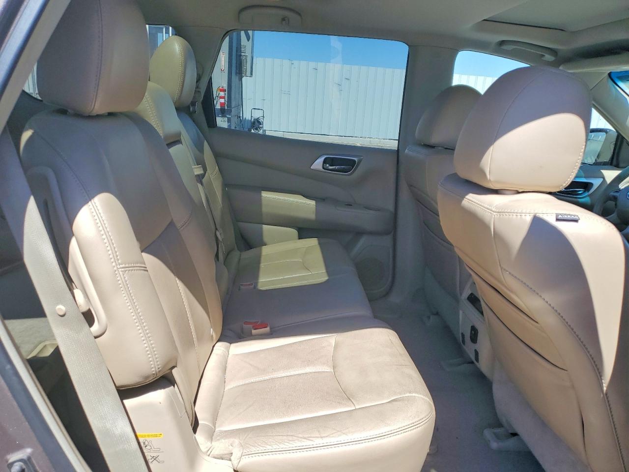 2013 Nissan Pathfinder S Brown vin: 5N1AR2MM2DC687503