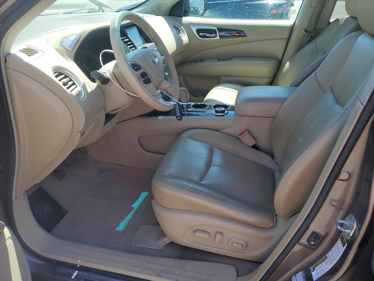 2013 Nissan Pathfinder S Brown vin: 5N1AR2MM2DC687503