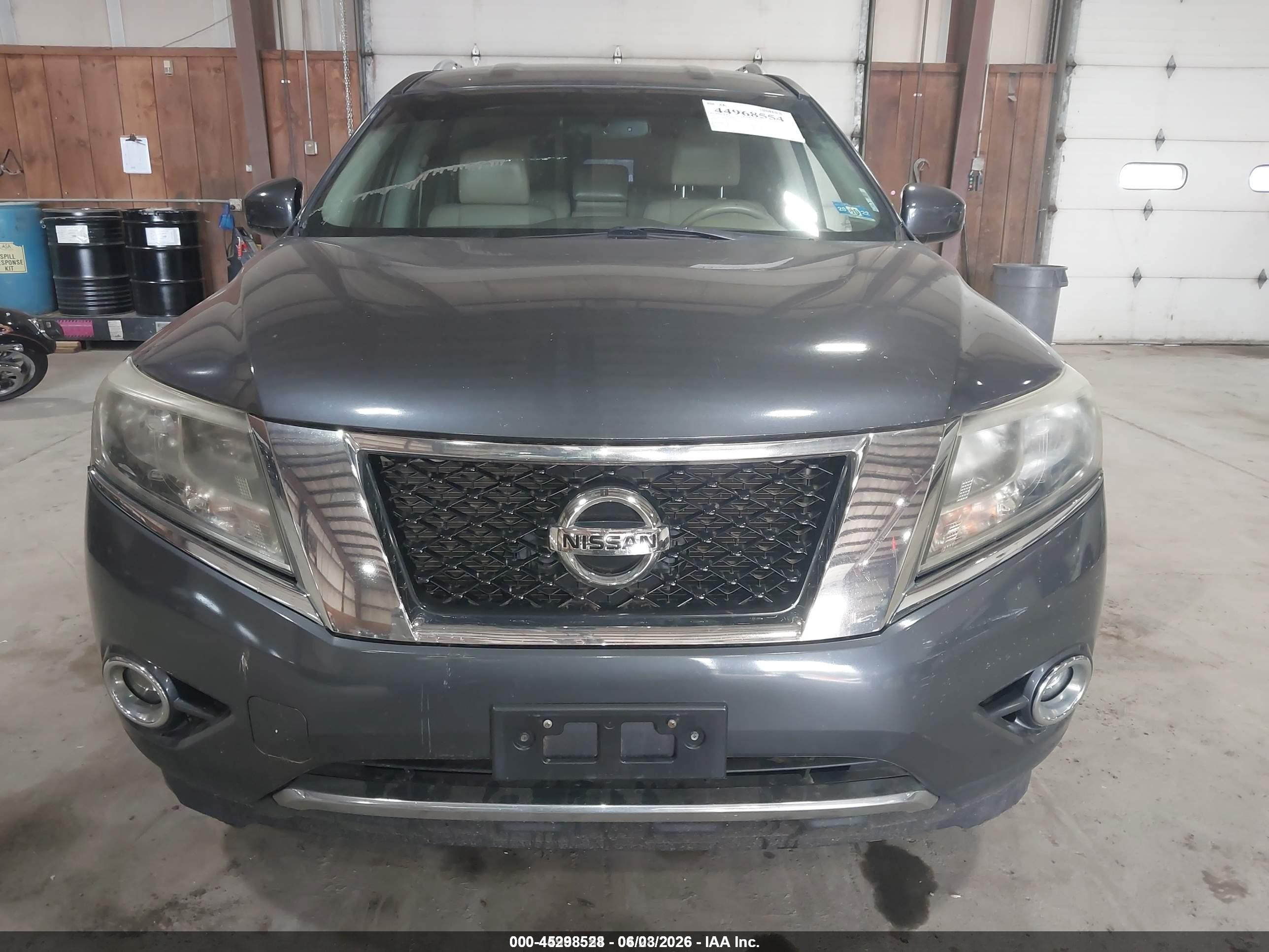 2013 Nissan Pathfinder Sl Blue vin: 5N1AR2MM2DC689462